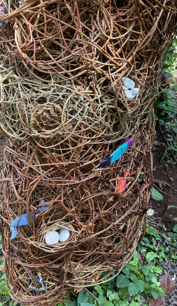 Geopark Archway created by Weird Sticks at Play Torbay 2024